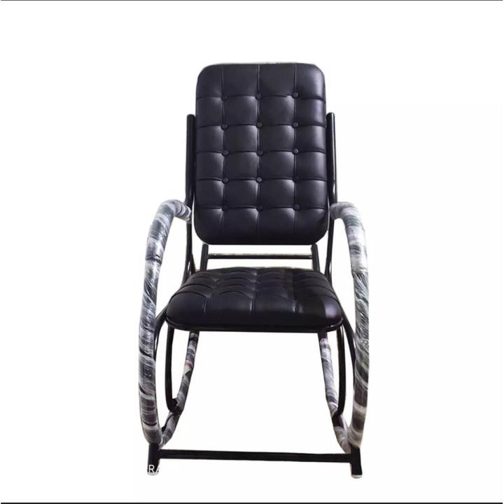 Stainless%20Steel%20Rocking%20Chair%20-%20Black%20-%20Image%202