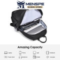 MENSPE Men Women Backpack Notebook Laptop Backpack Business Travel Bag Waterproof Backpack College Fashion Backpack Casual Shoulder Bag Anti Theft Back Pack School Bag. 