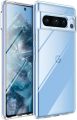 Google Pixel 8 Pro Premium Quality Soft Transparent Back Cover Case.