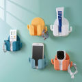 1PCS Wall Mounted Organizer Box.Punch Free TV Remote Control Storage Mounted Phone Plug Wall Holder.