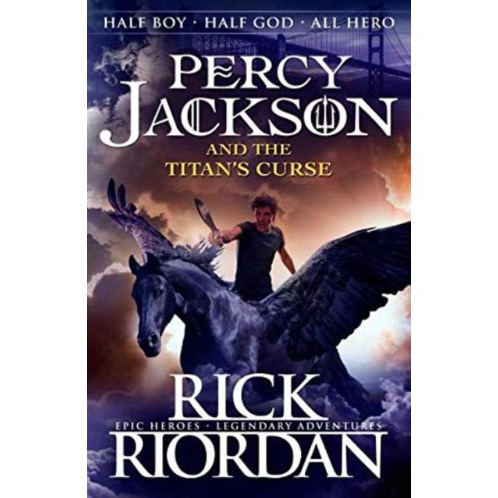 Percy Jackson (3) : The T i t a n s Curse  Paperback – Bangladeshi Yellow Paper Print