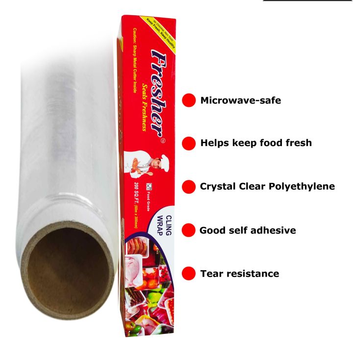 Fresher%20Plastic%20Vinyl%20Film%2060M%20Roll%20-%20Premium%20Food%20Wrapping%20Paper%20For%20Food%20Preservation%20-%20Image%203