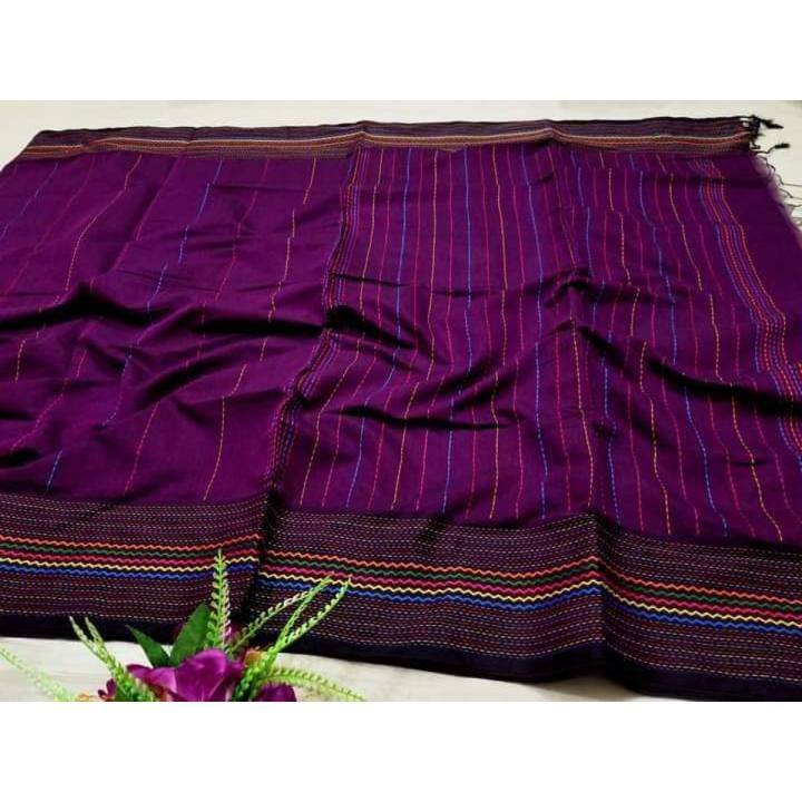 Katha Popkon kotha khesh Tangail Tant Saree for Women