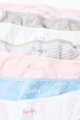 Pack of 5 Pcs Girls Breathable Soft Cotton Printed Briefs Underwear From Levin.