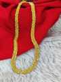 Gold Plated Beni Style Chain 3 Years Colour Geranty Necklace For Women. 