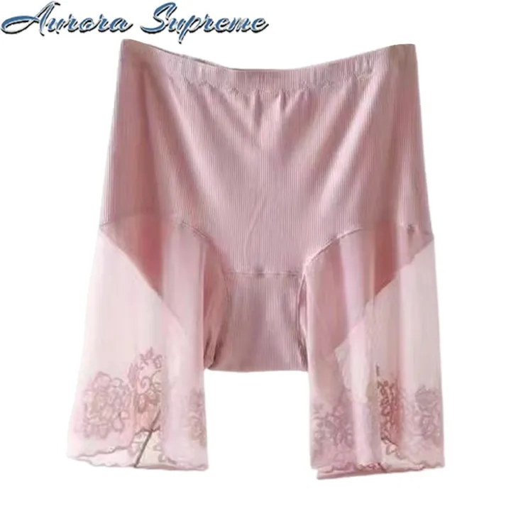 Mini%20Skirt%20Safety%20Panties%20High%20Waist%20Lace%20Patchwork%20Safety%20Shorts%20for%20Women%20Tummy%20Control%20Yoga%20Underpants%20with%20Quick%20Dry%20Technology%20Buyers'%20Favorite%20Women%20Underwear%20-%20Image%203