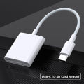【Sunflower EGR】ihuigol 3 in 1 SD/TF/CF Card Reader Type c Micro SD TF CF Smart Memory Card OTG Adapter For PC Phone Tablet Universal.