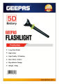 Geepas GFL4653N Rechargeable LED Flashlight. 