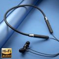 Earphones Wireless Sports Bluetooth Hanging Neck Waterproof Headset Subwoofer Stereo In-ear For Phones Wired Earplugs HeadPhones.