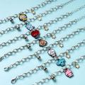 BTS K-POP Lovely Cartoon BT21 Metal Long Bracelet Jewelry. 