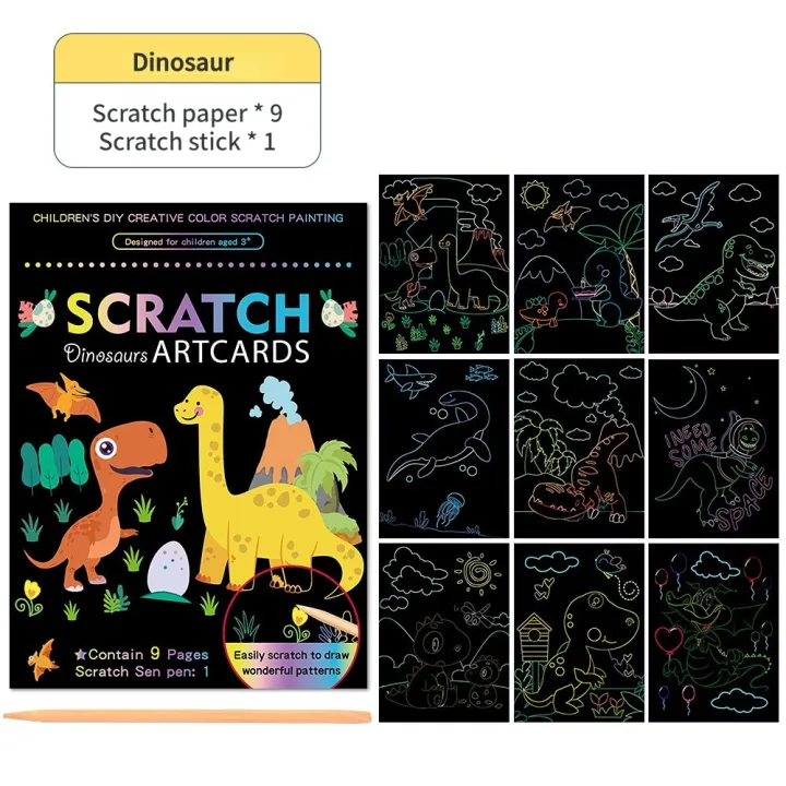 Magic%20Rainbow%20Color%20Scratch%20Painting%20Card%20Set%20Cartoon%20Coloring%20Books%20Drawing%20Board%20Kids%20DIY%20Educational%20Toys%20Children%20Gifts%20Toy%20-%20Image%207
