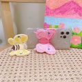 Cute Silicone 3D Butterfly Bee Holder For Phone Universal Desk Bracket Adhesive Sticker Telescopic Sling Hang Handle Grip Stand. 