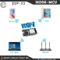 NodeMcu ESP32 Wroom CP2102 DEVELOPMENT BOARD 32BIT, 240MHZ Wireless WIFI + BLUETOOTH Module for IOT, Robotics or Electronics Project. Alternative of Arduino.. 