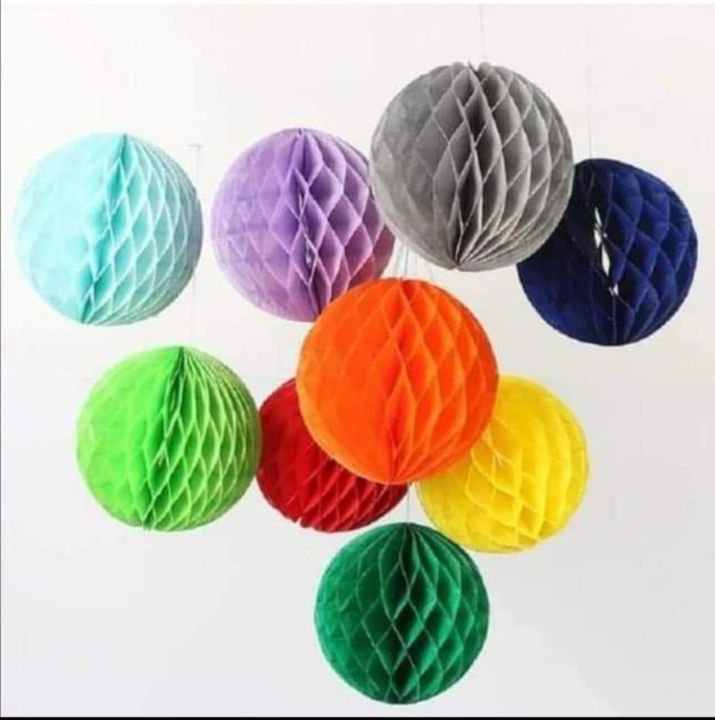 Decoration%20paper%20ball/Paper%20honey%20ball%20for%20decoration/Honeycomb%20Balls%20Colored/%20Honeycomb%20Lantern%20Paper%20Balls-6pc%20-%20Image%202