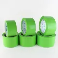 Solid Color Transparent Green Adhesive Tape Mounting Packing Fashion Tape High Viscosity Sealing Positioning Colorful Carton Tap. 