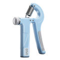 100KG Hand Grip Strengthener Adjustable Resistance with Counter Hand Gripper Trainer TPR Handle Type-C Charging for Home/Gym.