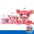 【selevn roind】19/30/46cm Octonauts Stuffed Plush Animal Toys Barnacles Kwazii Tweak Peso Dashi Cartoon Soft Supple Doll Boy And Girl Toy Gift.
