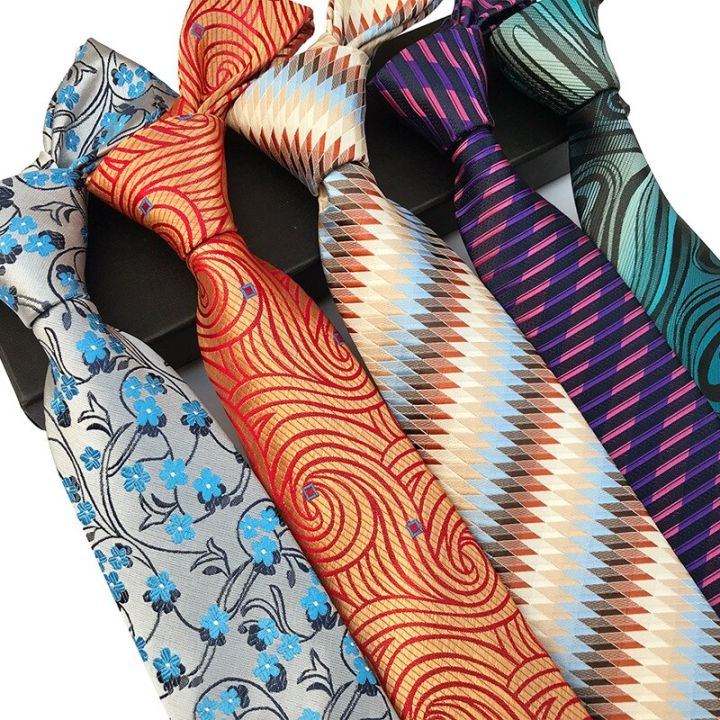 New%208cm%20Striped%20Dark%20Tie%20Business%20Casual%20Silk%20Luxury%20Mens%20Neck%20Ties%20Wedding%20Party%20Neck%20Tie%20Formal%20Dress%20Neck%20Tie%20-%20Image%203