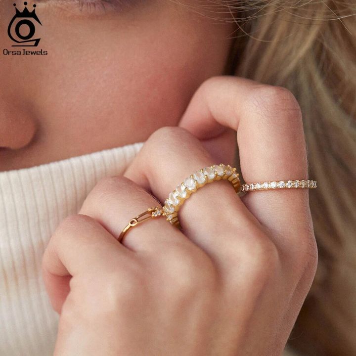 ORSA%20JEWELS%2014K%20Gold%20Plated%20Full%20CZ%20Eternity%20Rings%20925%20Sterling%20Silver%20Dainty%20Finger%20Band%20for%20Women%20Wedding%20Jewelry%20Gift%20SR316%20-%20Image%204