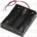 18650 3 Tank Rechargeable Battery Holder Three Slot Plastic Storage Box Case With Leads Cable Wire. 