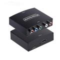 R/L Audio Adapter For TV YPbPr to HDMI-compatible Converter 1080P HDMI-compatible To RGB Component Converter 5 RCA YPbPr Video. 