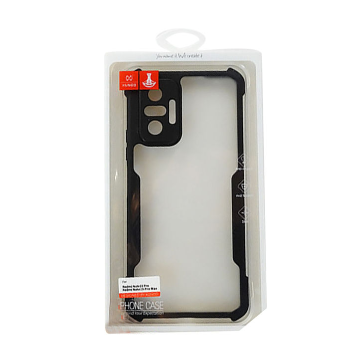 Xundd%20For%20(%20Redmi%20Note%2010%20Pro,%20Note%2010%20Pro%20Max%20)%20Shockproof%20Bumper%20Case%20Phone%20Cover%20For%20Redmi%20Note%2010%20Pro,%20Note%2010%20Pro%20Max%20Smartphone%20Back%20Cover%20Case%20-%20Black%20&%20Clear%20-%20Image%205