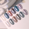 1Box Pearlescent White Pearl Sequins Shining Nail Patches Multicolour Nail Painting Decoration Accessory-MOILY. 