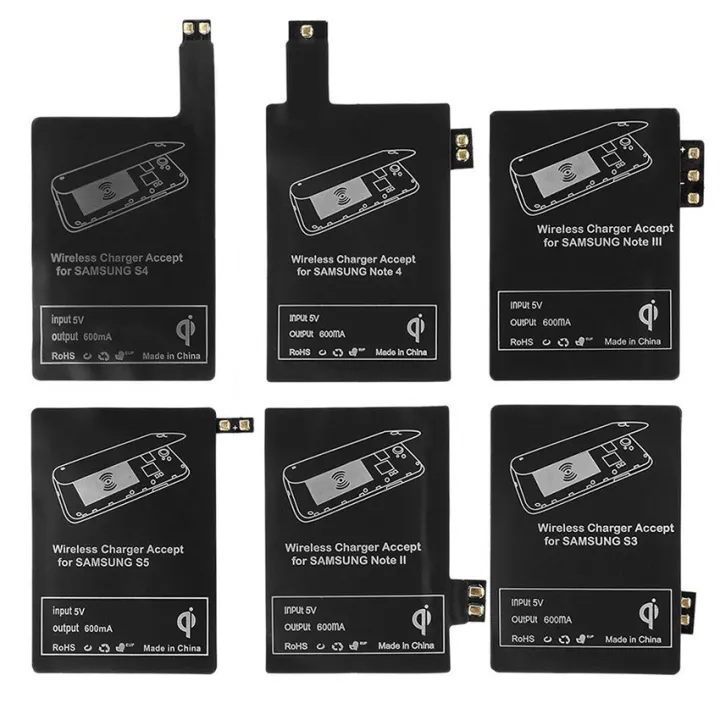Qi Wireless Charger Charging Receiver Kit For Samsung Galaxy S3/S5 Note 3/4