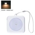 【Cathery Baby Store】Night Light With PIR Motion Sensor Magnetic LED Wall Lamp Smart Lamp Body Sensor Lights For Cabinet Bedroom.