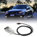 Switch OBD2 Diagnostic Cable, Errors Clearing Cord USB OBD2 Scanner Cable for Car. 