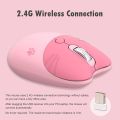 Mofii Bluetooth Wireless Mouse Computer Mouse Cute Cat 2.4G Wireless Mice Ergonomic Gaming Mouse Compatible with Ipad /Laptop. 