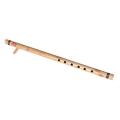 Combo of D - Whistle Flute Scale and Flute Bag. 