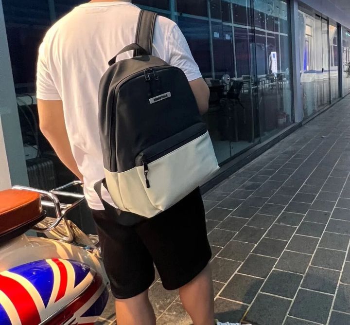 ESSENTIALS%20Men%20Women%20Black%20White%20Backpack%20College%20Student%20Casual%20Large%20Capacity%20Waterproof%20Bookbag%20Fashion%20Laptop%20Bag%20Travel%20-%20Image%204