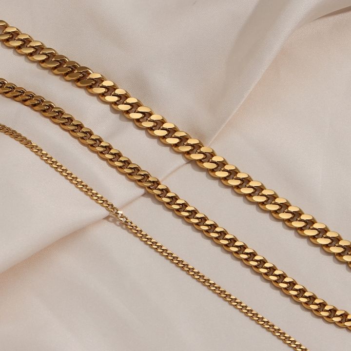 E.B.belle%20Tarnish%20Free%20Hypoallergenic%202.5mm%206mm%208mm%20Cuban%20Chain%20Gold%20Plated%20Anklets%20For%20Women%20Summer%20Beach%20Foot%20Bracelet%20Jewelry%20-%20Image%203