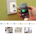 2 Port Usb Charger Plug Hd 1080p Mini Wall Charger Camera Mini Motion Detection Recorder. 