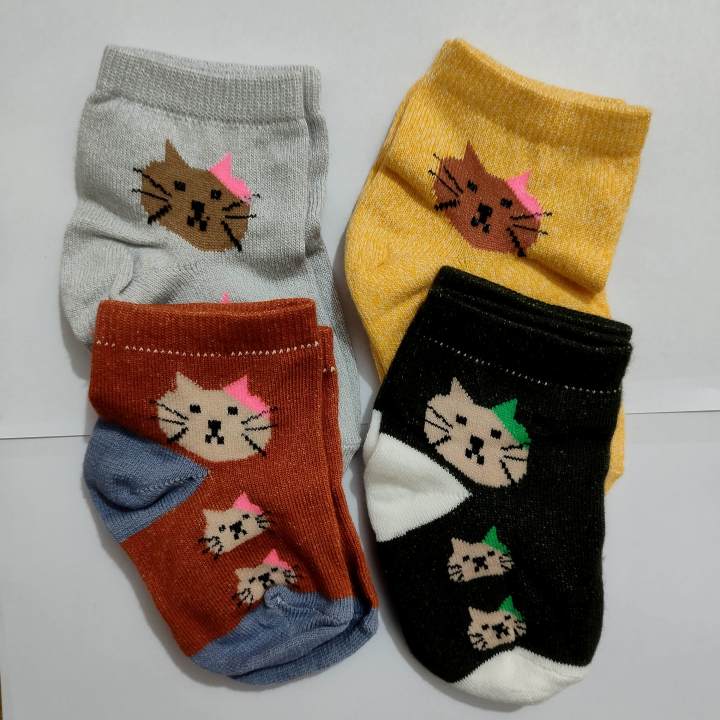 4%20Pairs%20Multicolor%20kids%20Socks-%20baby%20Socks%20for%20any%20season%20-%20Image%205