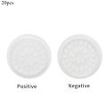 20/100pcs Eyelash Glue Stand Holder Eyelash Extension Supplies Adhesive Pallet Plastic Gasket Eye Lashes Glue Pads Makeup Tool. 