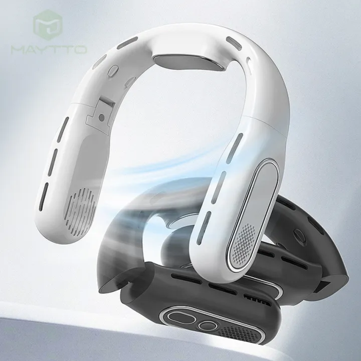 Maytto%20Hanging%20Neck%20Fan%20Mini%20Portable%20Fan%20Semiconductor%20Refrigeration%20With%20Digital%20Display%20Rechargeable%20Super%20Silent%20Neck%20Fan%20Leafless%20Fan%20Lazy%20Person%20Hanging%20Neck%20Fan%20-%20Image%2010