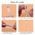 USB Cable Protector - 1.6m Spiral Cord Organizer. 