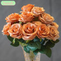 9 Heads Rose Bouquet Artificial Flower Wedding Rose Decor Scene Display Floral Gift Pink White Camellia. 