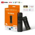 Android 11 OS MX10 TV stick HDR set top 4K 1080p 2.4g/5G WiFi smart TV sticks for Google YouTube Netflix network media player. 