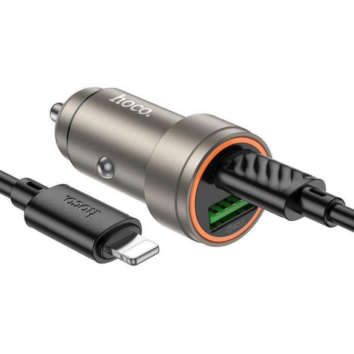 Hoco%20Z57A%20Dual%20Port%2030W%20Fast%20Car%20Charger%20%E2%80%93%20Power%20Meets%20Perfection%20-%20Image%204