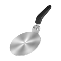 Induction Hob Converter Plate, with Handle for Glass and Moka Pots. 