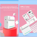Mini Portable Label Printer Thermal Printing Wireless BT Connection Impresoras Paper Photo Inkless Printers 57mm For Android IOS.