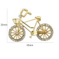 New Bicycle Shape Brooch Men And Women Leisure Cycling Sports Lapel Pins Clothes Badges Lapel Pins Jewelry Biker Gift. 