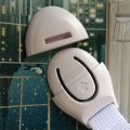 10pcs White Kids Safety Cabinet Lock Baby Proof Security Protector Drawer Door Cabinet Lock Plastic Door Lock. 