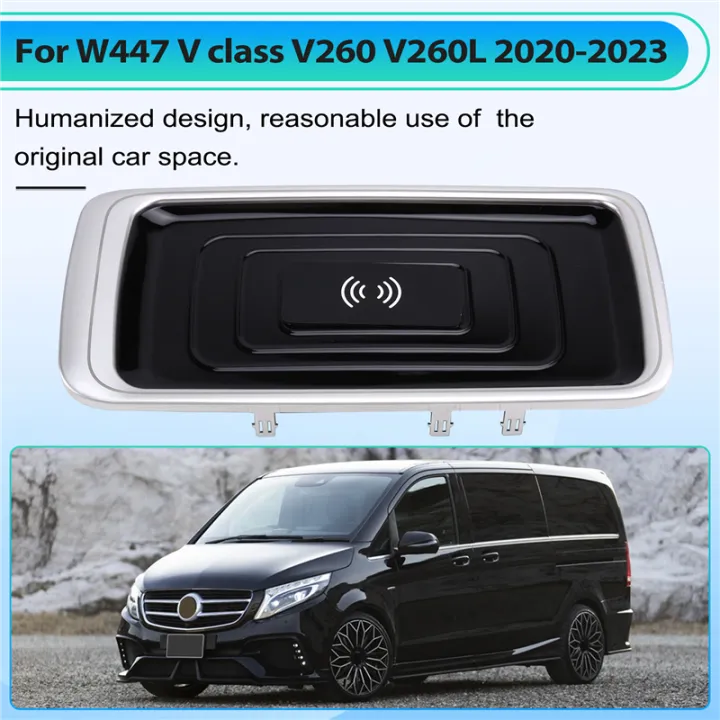 15W%20Fast%20Phone%20Wireless%20Car%20Charger%20Charging%20Panel%20Adapter%20for%20-%20W447%20V-Class%202020-2023%20Left%20-%20Image%203