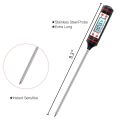 Electronic Digital BBQ Thermometer -50 To 300'C Instant Read Oven Thermometer Tools Probe Household Thermometer with Long Probe. 