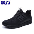 Warrior Breathable Flyknit Breathable Casual Men's Lace-up Couples Mesh Shoes Casual Sneaker 3385. 