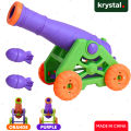【Krystal】3D Cannon Toy | Safe Soft-Launch Artillery Game for Kids | Improves Focus & Hand-Eye Coordinationn. 